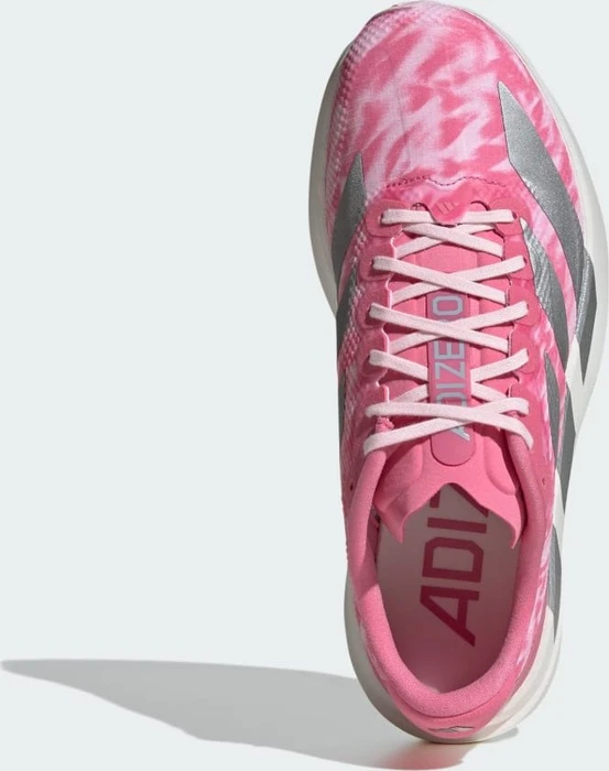 adidas Adizero Evo SL Woven pink fusion/silver metallic/clear pink (Herren)