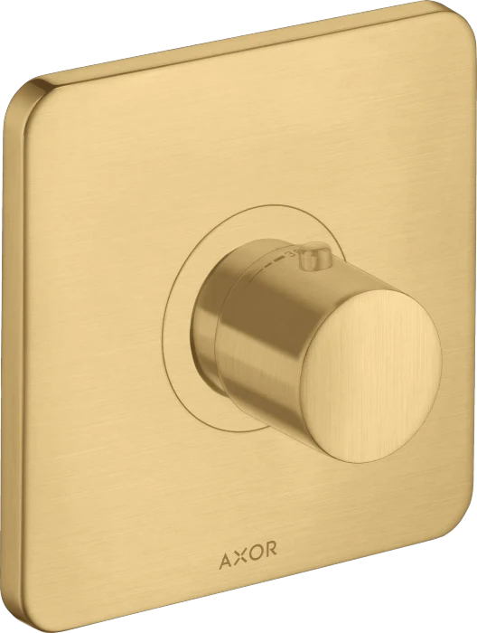 Hansgrohe Axor Citterio M Thermostat HighFlow brushed gold optic