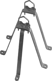 A.S. SAT Stahl-Wandhalter-Set 50cm 2-teilig