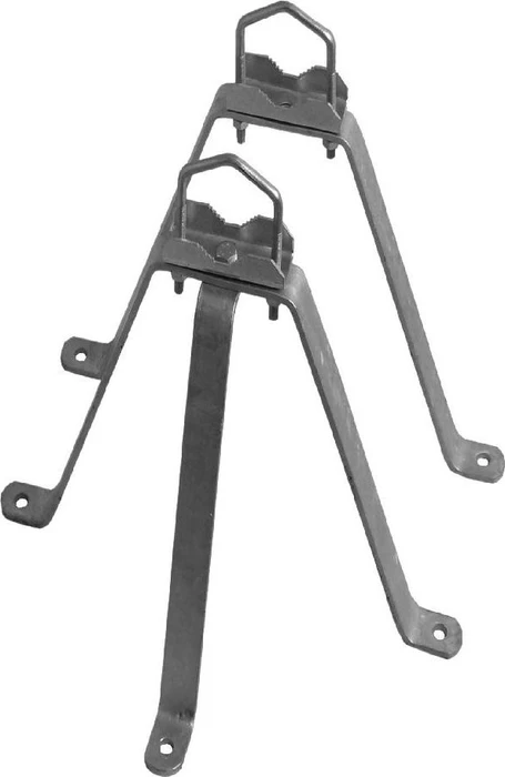 A.S. SAT Stahl-Wandhalter-Set 50cm 2-teilig