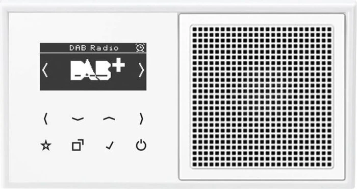 Jung Serie LS Smart Radio DAB+ Set Mono, alpinweiß