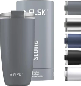 FLSK Kaffeebecher Isolierbecher 500ml stone