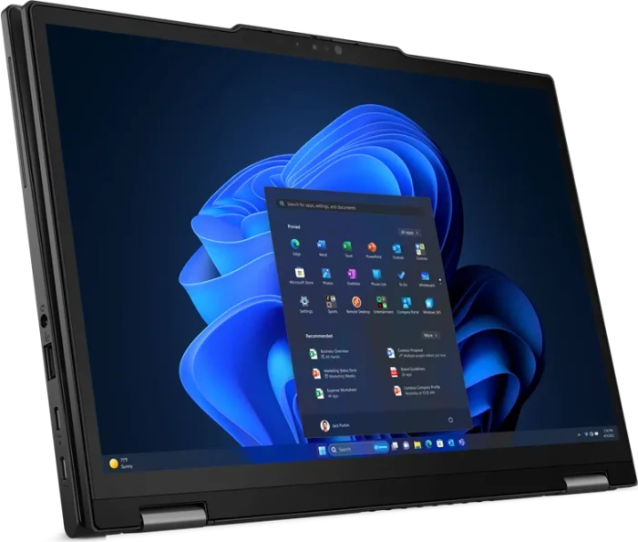 Lenovo ThinkPad X13 2-in-1 G5 (Intel), Black, Core Ultra 7 155U, 16GB RAM, 512GB SSD, DE