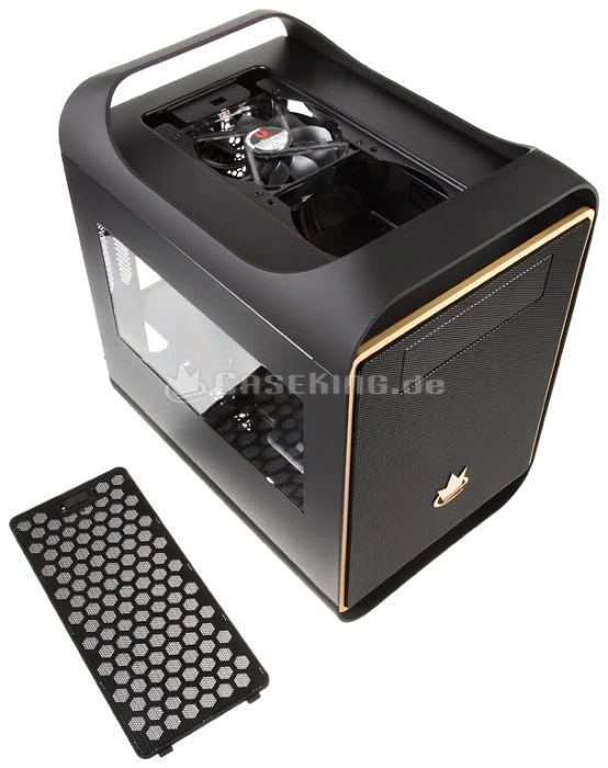 BitFenix Prodigy Caseking Anniversary Edition, Acrylfenster, Mini-ITX