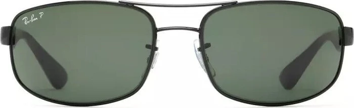 Ray-Ban RB3445 61mm black/polarized green