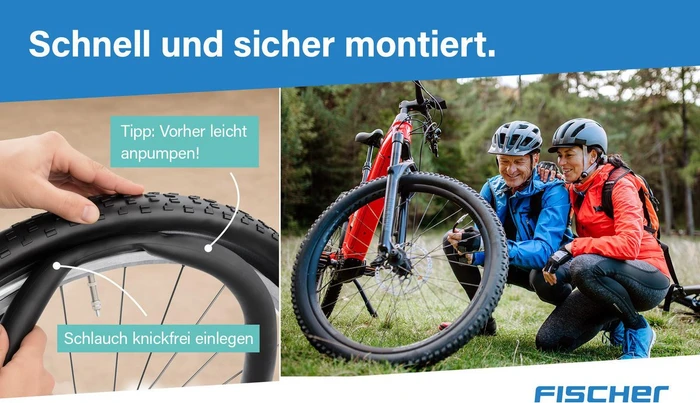 Fischer DV 40mm 28" Schlauch