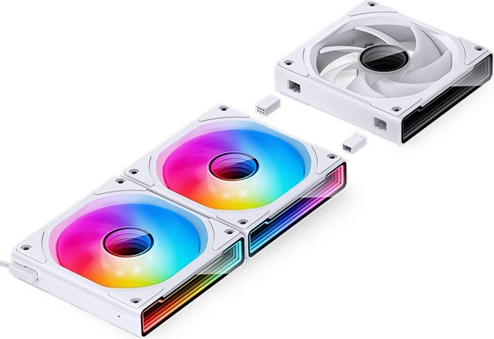 Jonsbo ZK-120W, weiß, 120mm, 3er-Pack