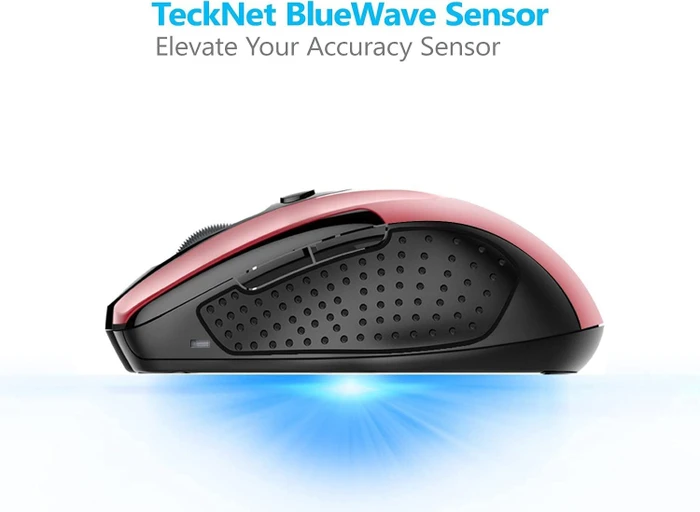 TeckNet Pro 2.4G Wireless, rot, USB