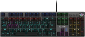 MSI FORGE GK310, LEDs RGB, hot-swap, RED Switches, USB, DE