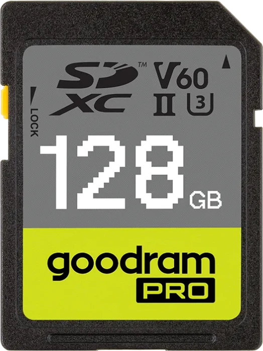 goodram Pro S6B0 R265/W120 128GB, UHS-II U3, Class 10