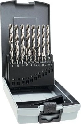 Alpen HSS Cobalt RN KP19 Metallspiralbohrer-Sortiment inkl. Werkzeugbox, 19-tlg.