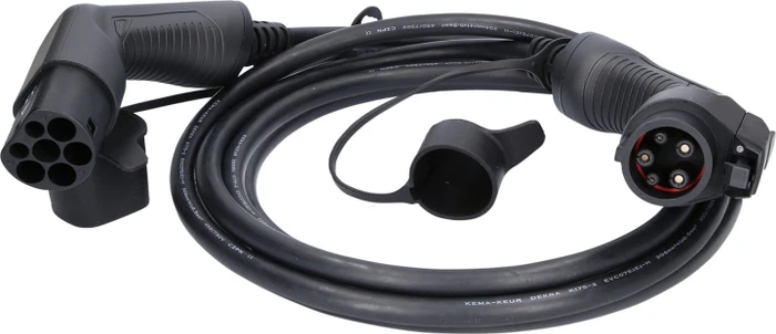 KS Tools efuturo Ladekabel gerade Typ 2 auf Typ 1, 7.4kW, 5m (117.7130)