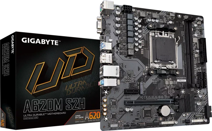 GIGABYTE A620M S2H (AMD AM5)