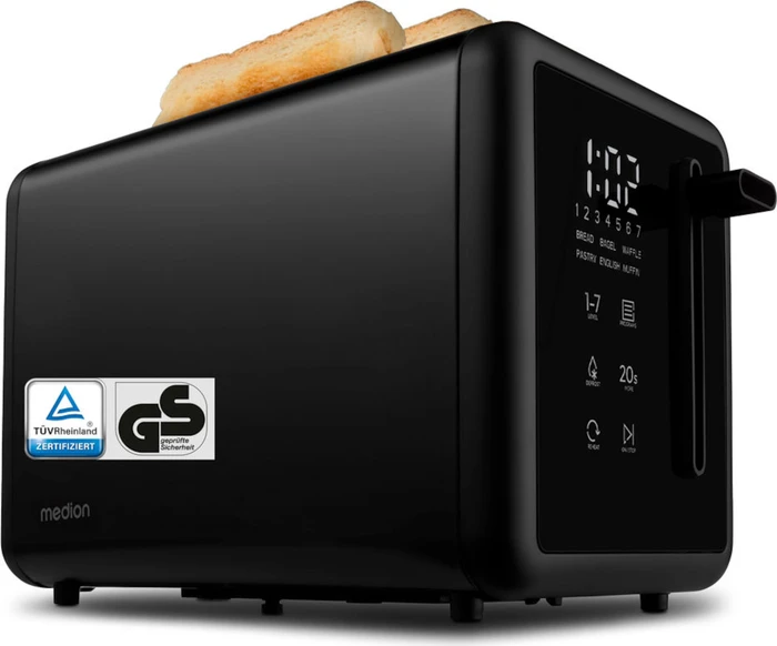 Medion MD 12102 Toaster schwarz