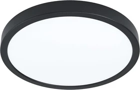 Eglo Fueva 5 rund 28.5cm 20.5W 3000K Aufbauleuchte schwarz