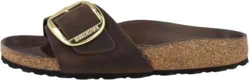 Birkenstock Madrid Big Buckle Naturleder Geölt (Damen)
