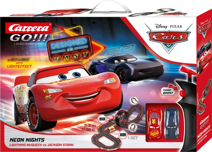 Carrera GO!!! Disney Pixar Cars - Neon Nights