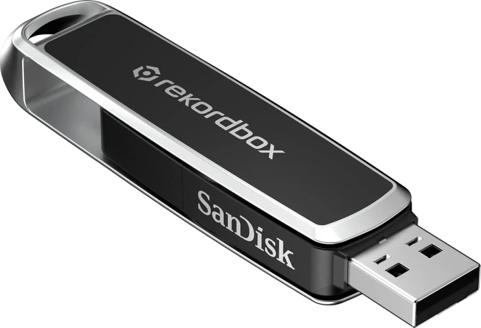 SanDisk DJ Flash Drive 512GB, USB-A + USB-C, USB 3.2 Gen 2×1