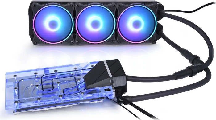 Alphacool Eiswolf 2 AiO 360mm RTX 3090 Founders Edition mit Backplate