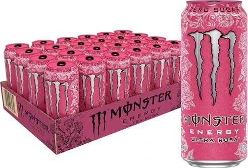 Monster Energy Ultra Rosá Zero Zucker 24x 500ml