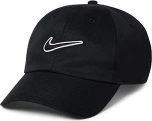 Nike Club unstrukturierte Swoosh Kappe schwarz