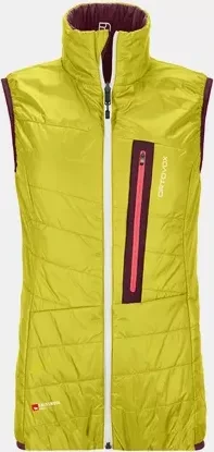 Ortovox Swisswool Piz Grisch Funktionsweste dark wine (Damen)