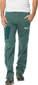 Jack Wolfskin Glastal Zip Away Zip-Off Hose lang jade green (Herren)