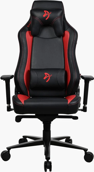 Arozzi Vernazza SoftPU Gamingstuhl, black/red