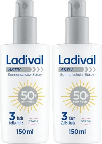 Ladival Aktiv Sonnenschutz Spray LSF50+, 150ml