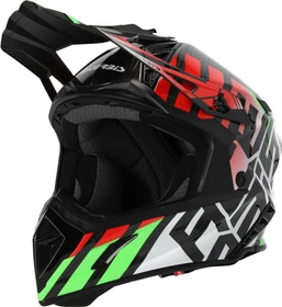 Acerbis Steel Carbon grün/rot