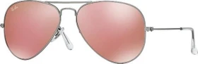 Ray-Ban RB3025 Aviator Flash Lenses 58mm silber/kupfer flash