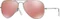 Ray-Ban RB3025 Aviator Flash Lenses 58mm silber/kupfer flash Vorschaubild