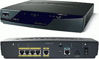 Cisco 857 ADSL Router, 4x RJ-45