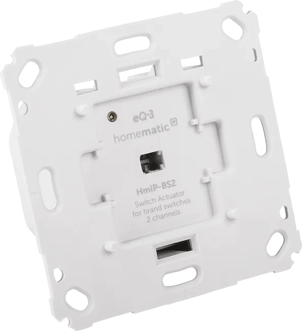 eQ-3 Homematic IP Schaltaktor für Markenschalter, 2-fach, Schaltaktor