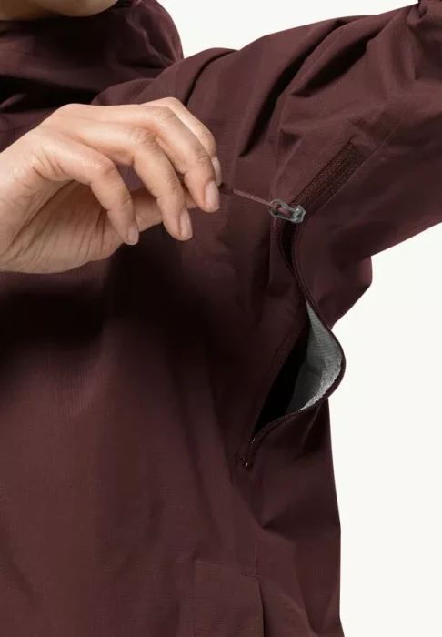 Jack Wolfskin Elsberg 2.5L Funktionsjacke dark maroon (Damen)