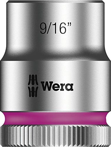 Wera 8790 HMB Zyklop Außensechskant Steckschlüssel 3/8" zöllig, 9/16"x29mm