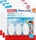 tesa Powerstrips Klebehaken mini chrom, Klebehaken, 3 Stück (57533-00016-01)