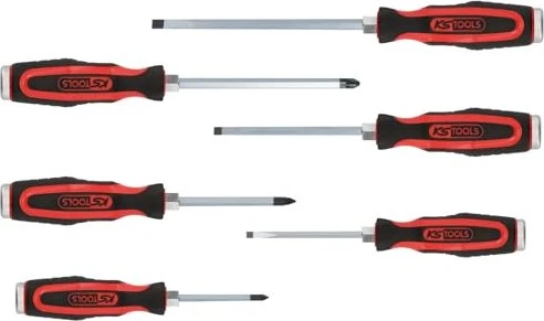 KS Tools ERGOTORQUEmax Schraubendrehersatz, 6-tlg.