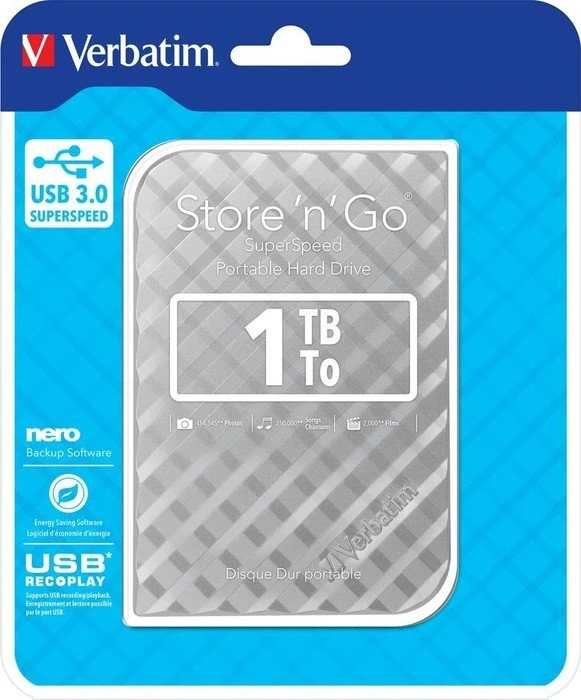 Verbatim Store 'n' Go Gen2 Portable HDD extern