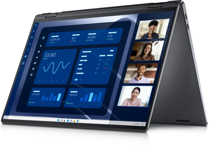 Dell Latitude 9450 2-in-1, Core Ultra 7 165U, 16GB RAM, 512GB SSD, DE