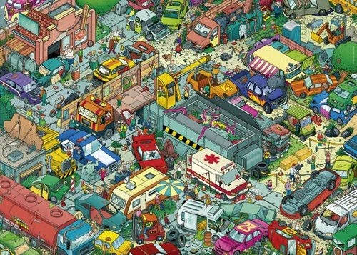 Heye Puzzle Car Cemetery (30046)