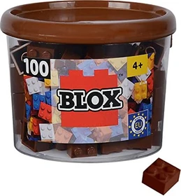 Simba Toys Blox 100 4er Steine braun