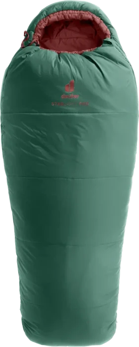 Deuter Starlight Pro Mumienschlafsack seegreen/redwood (Junior)