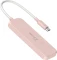 j5create Eco-Friendly 4-in-1 USB-C Hub rosa, 4x USB-C 3.1, USB-C 3.1 [Stecker] Vorschaubild