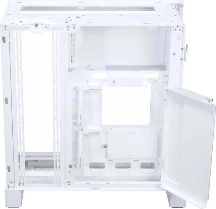 Phanteks NV9 Matte White, weiß, Glasfenster