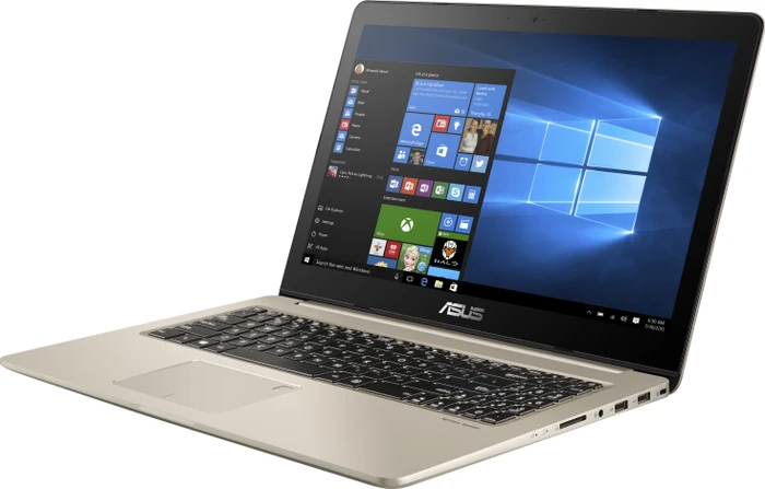 ASUS VivoBook Pro 15 N580VD-FI506T, Icicle Gold, Core i7-7700HQ, 16GB RAM, 512GB SSD, 1TB HDD, GeForce GTX 1050, DE