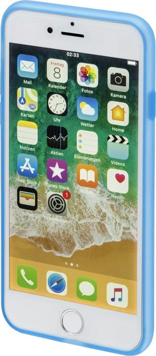 Hama Cover Soft Touch für Apple iPhone 7/8 blau