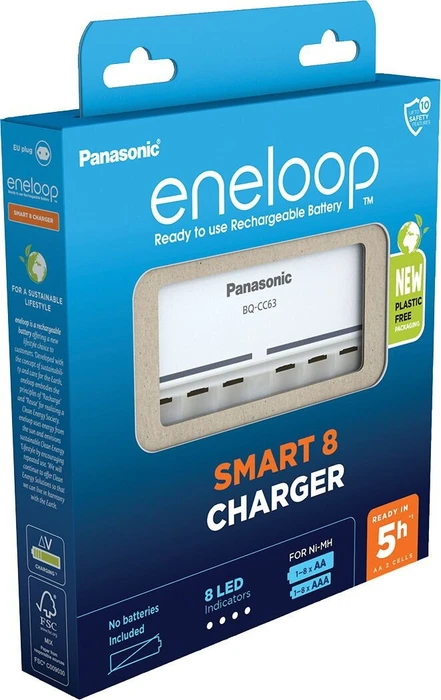 Panasonic eneloop Smart 8 Charger BQ CC63 (EU)