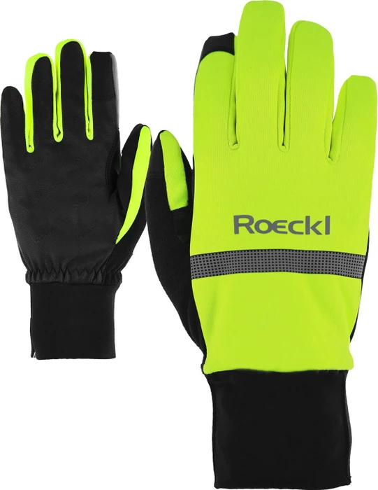 Roeckl Kameno Fahrradhandschuhe fluo yellow