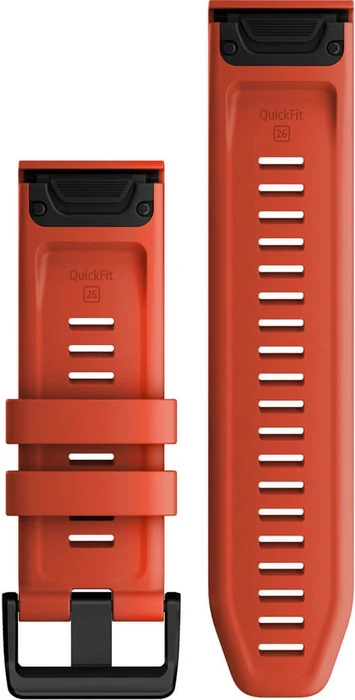 Garmin Ersatzarmband QuickFit 26 Silikon flame red